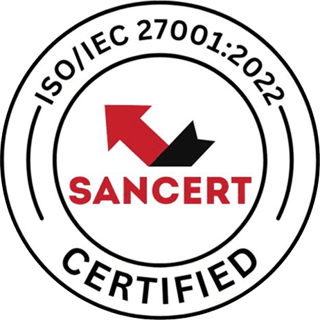 ISO/IEC 27001:2022 Sancert certified